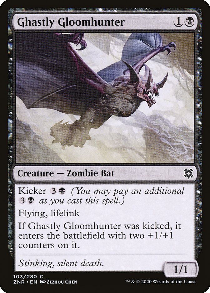 Ghastly Gloomhunter [Zendikar Rising] 