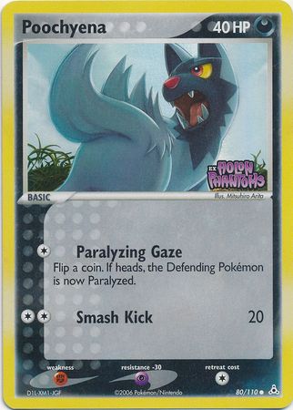 Poochyena (80/110) (Stamped) [EX: Holon Phantoms] 