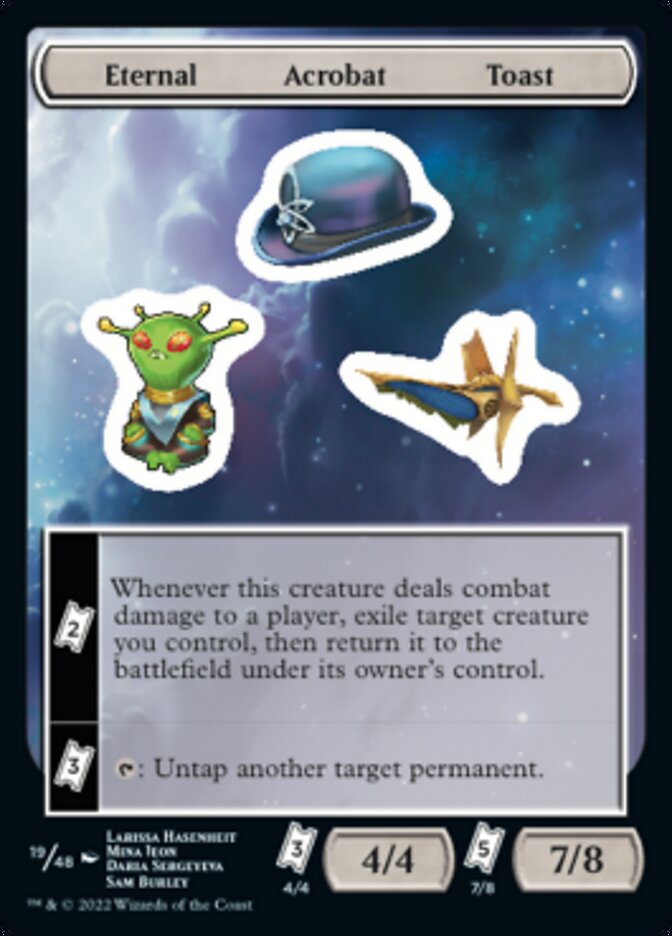 Eternal Acrobat Toast [Unfinity Stickers] 