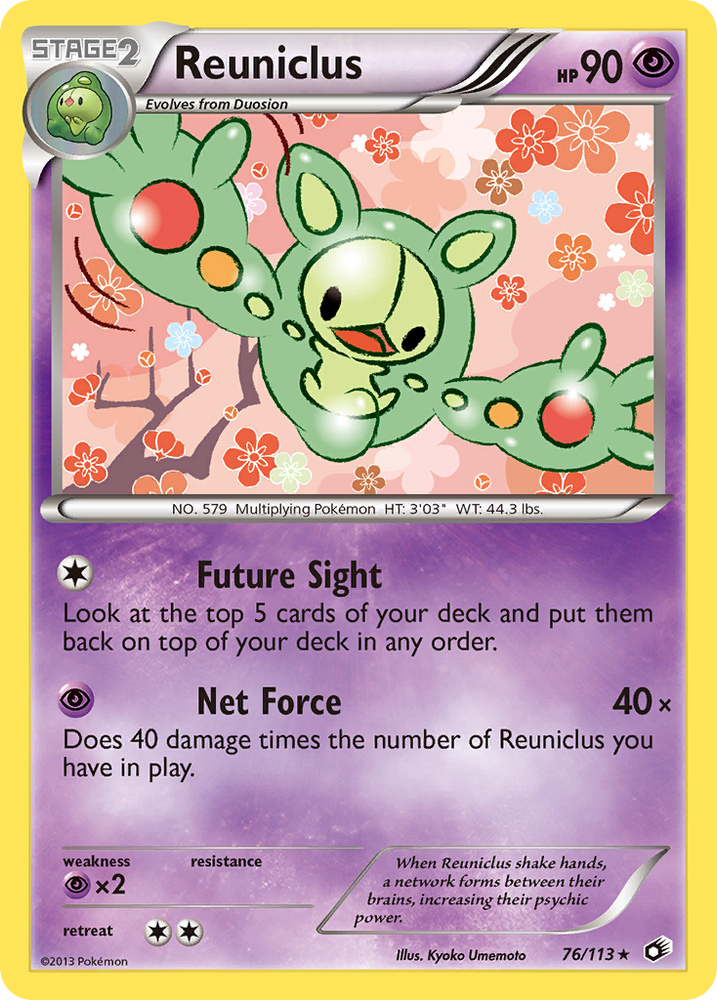 Reuniclus (76/113) [Black &amp; White: Legendary Treasures] 