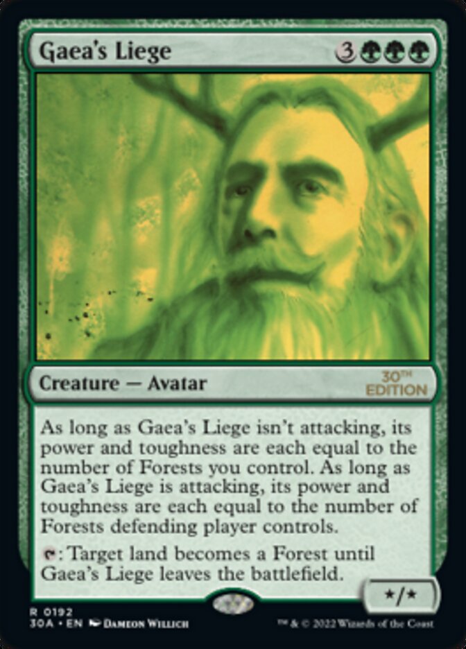 Gaea's Liege [30th Anniversary Edition] 