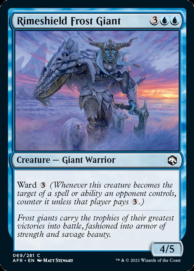 Rimeshield Frost Giant [Dungeons &amp; Dragons: Adventures in the Forgotten Realms] 