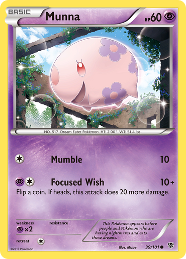 Munna (39/101) [Black &amp; White: Plasma Blast] 