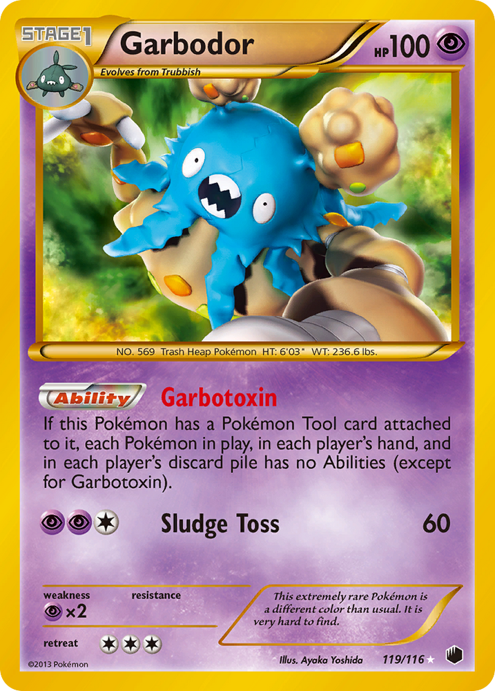 Garbodor (119/116) [Black &amp; White: Plasma Freeze] 