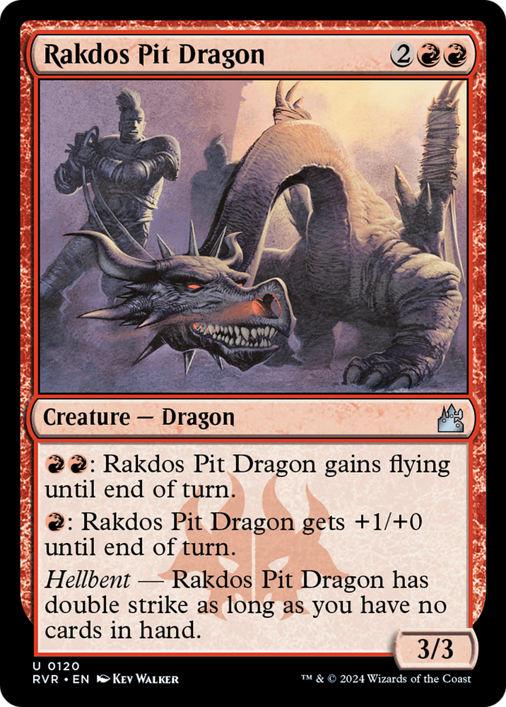 Rakdos Pit Dragon [Ravnica Remastered] 