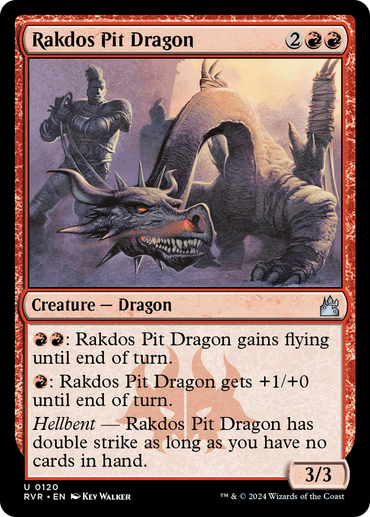 Rakdos Pit Dragon [Ravnica Remastered] 
