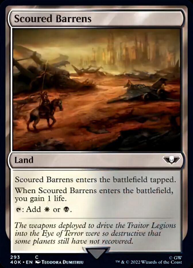 Scoured Barrens [Warhammer 40,000] 