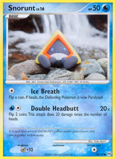 Snorunt (75/99) [Platinum: Arceus] 