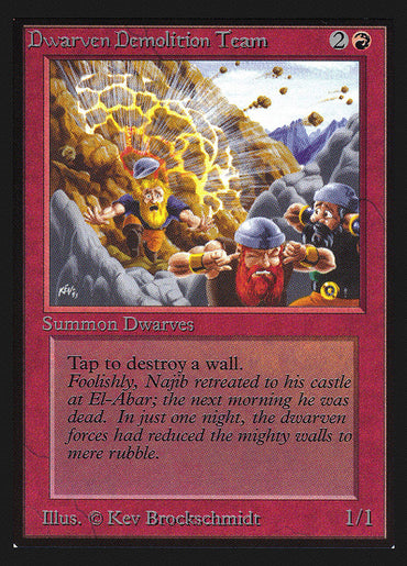 Dwarven Demolition Team [Collectors' Edition] 