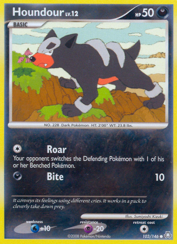 Houndour (103/146) [Diamond &amp; Pearl: Legends Awakened] 