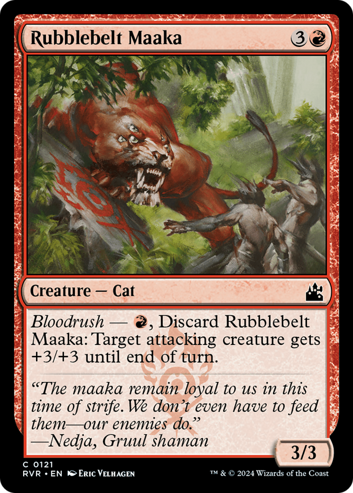 Rubblebelt Maaka [Ravnica Remastered] 