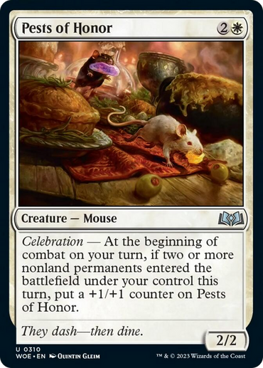 Pests of Honor [Wilds of Eldraine] 