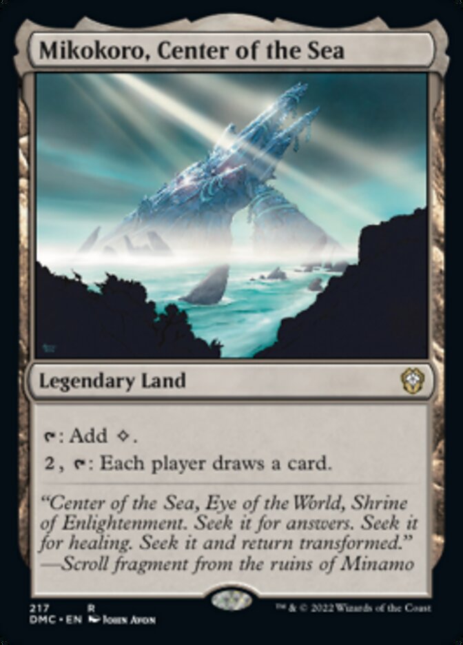 Mikokoro, Center of the Sea [Dominaria United Commander] 