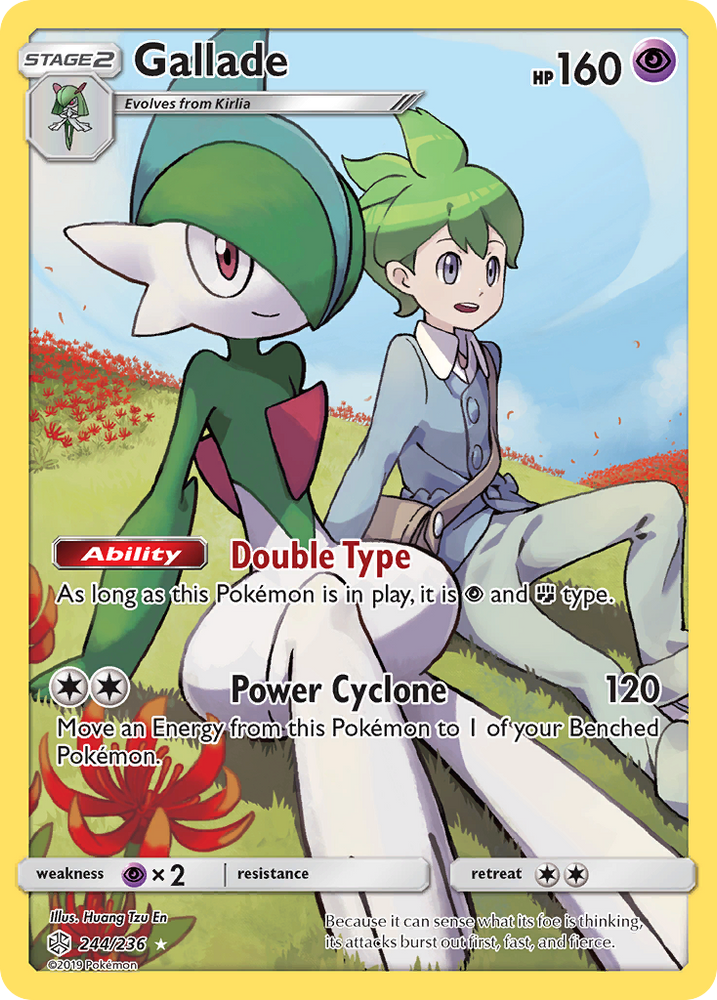 Gallade (244/236) [Sun &amp; Moon: Cosmic Eclipse] 