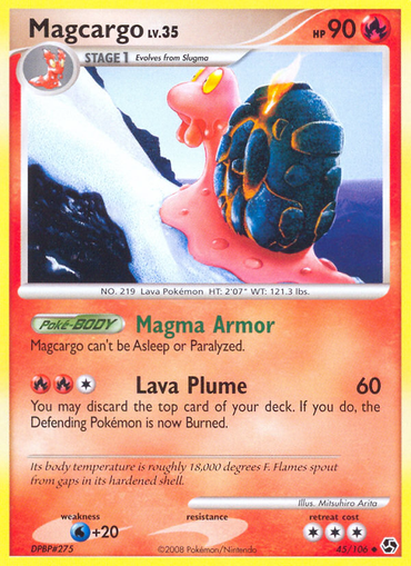 Magcargo (45/106) [Diamond &amp; Pearl: Great Encounters] 