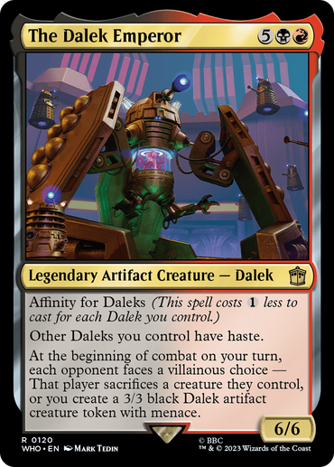 The Dalek Emperor [Doctor Who] 