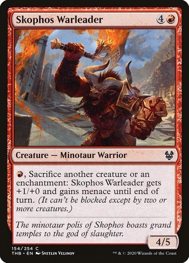 Skophos Warleader [Theros Beyond Death] 