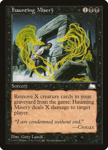 Haunting Misery [Weatherlight]