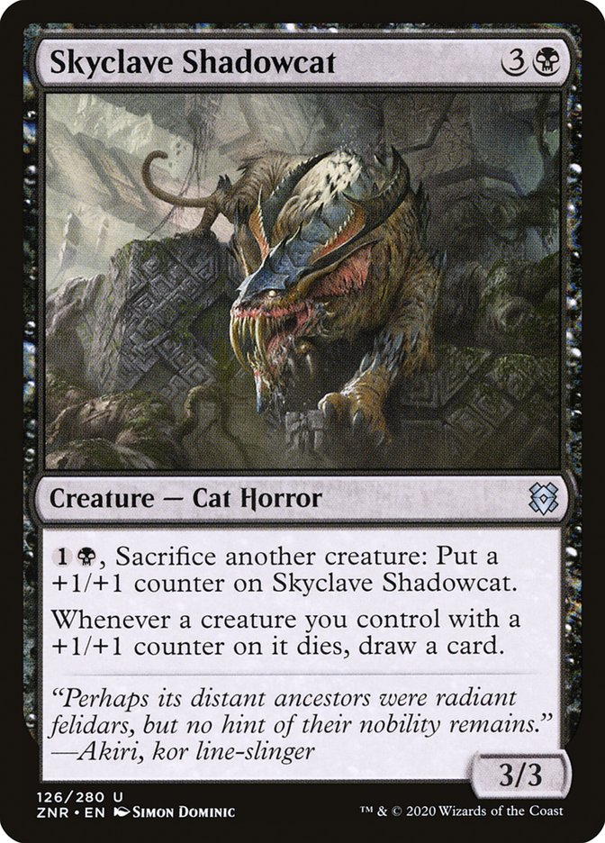 Skyclave Shadowcat [Zendikar Rising] 