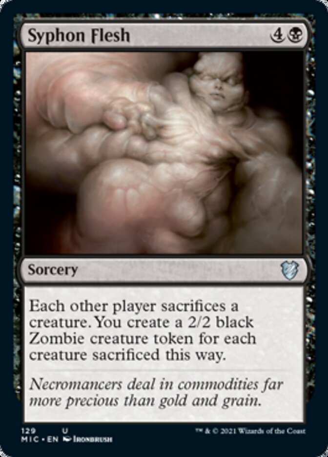 Siphon Flesh [Innistrad: Midnight Hunt Commander] 