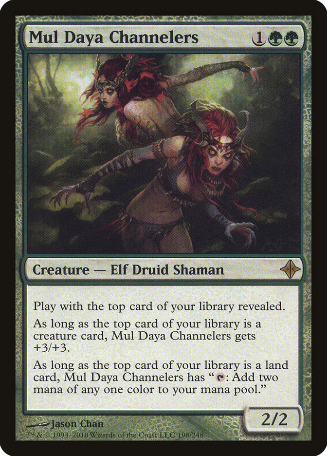 Mul Daya Channelers [Rise of the Eldrazi] 