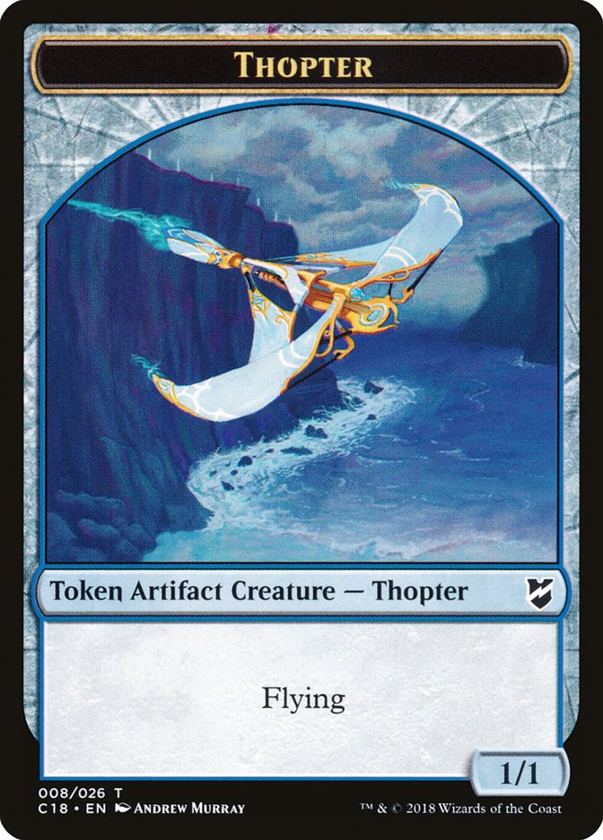 Survivor // Myr (023) Double-Sided Token [Commander 2018 Tokens] 