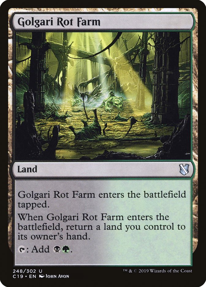 Golgari Rot Farm [Order 2019] 