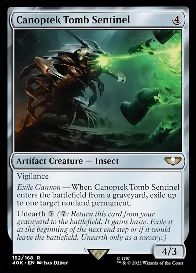 Canoptek Tomb Sentinel (Surge Foil) [Warhammer 40,000] 