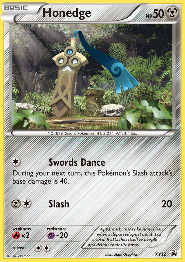 Honedge (XY12) [XY: Black Star Promos] 