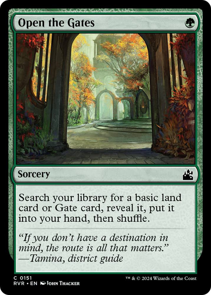 Open the Gates [Ravnica Remastered] 