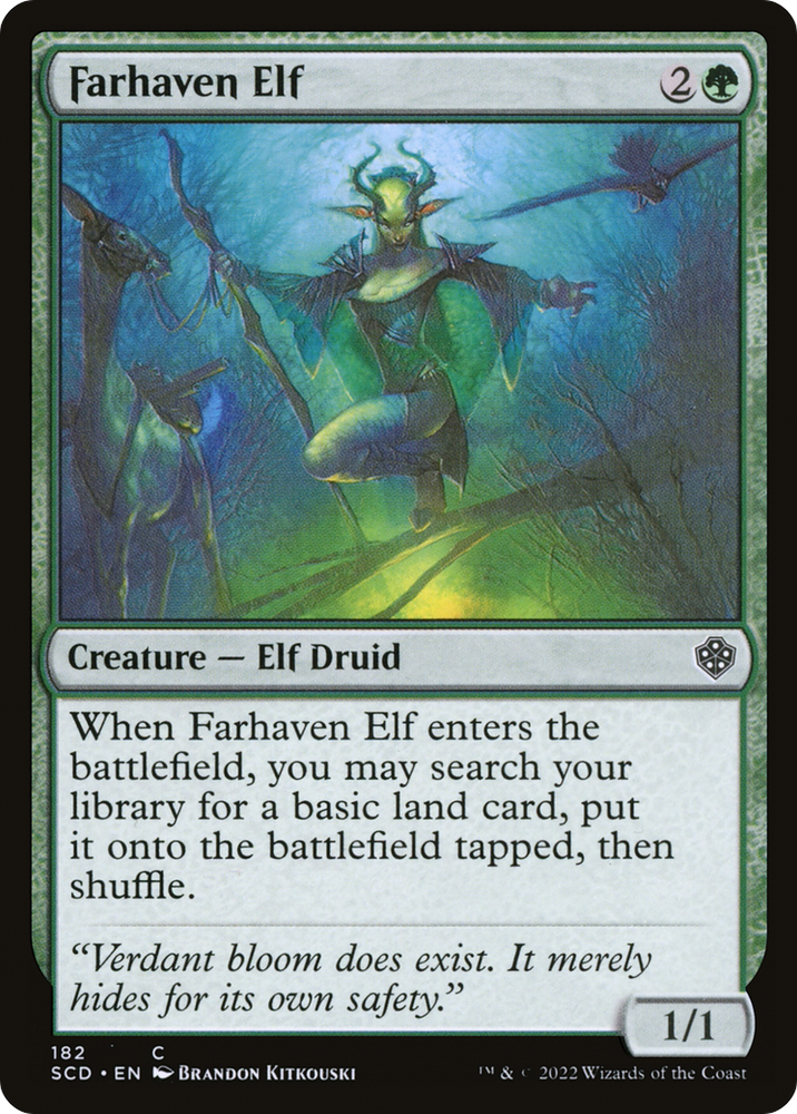 Farhaven Elf [Starter Commander Decks] 