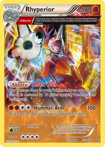 Rhyperior (77/160) [XY: Primal Clash] 