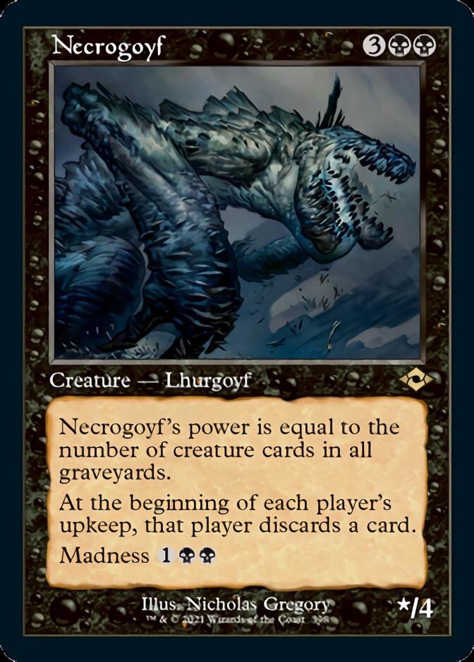 Necrogoyf (Retro Foil Etched) [Modern Horizons 2] 