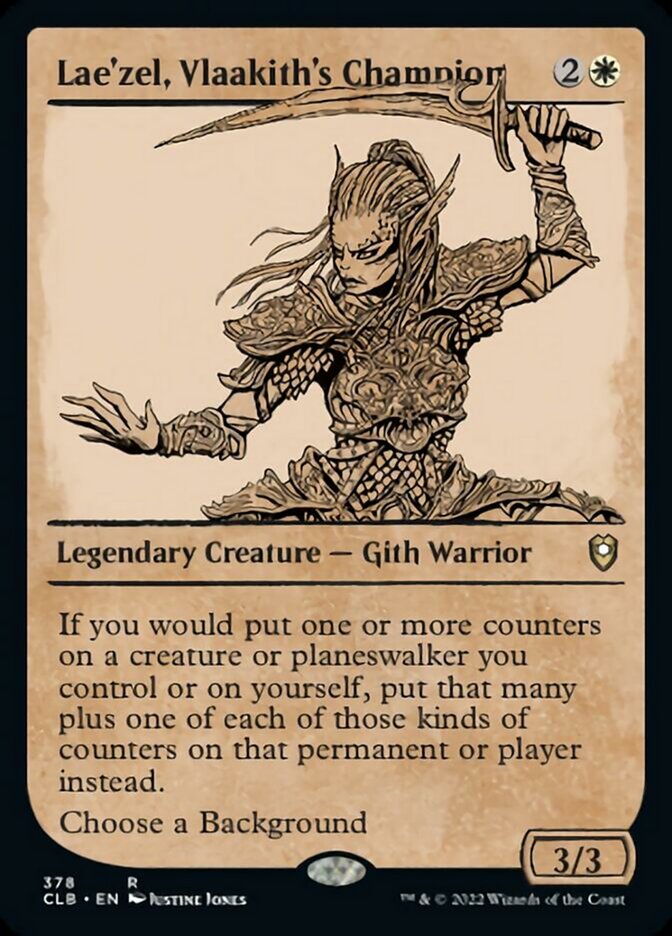 Lae'zel, Vlaakith's Champion (Showcase) [Commander Legends: Battle for Baldur's Gate] 