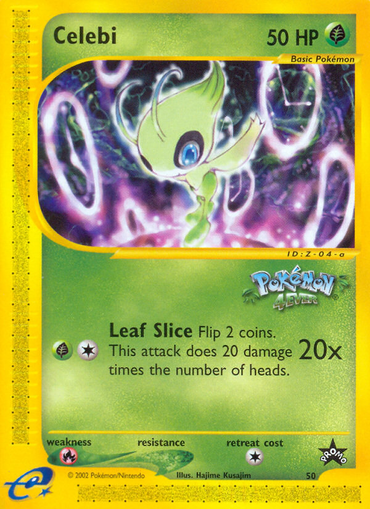 Celebi (50) [Wizards of the Coast: Black Star Promos] 