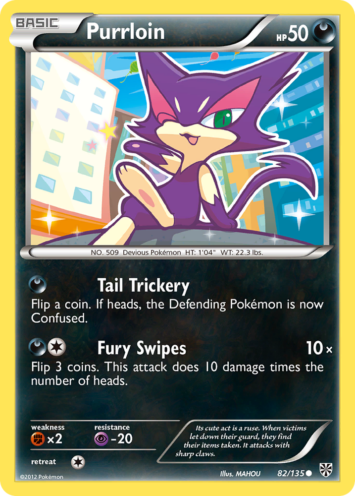 Purrloin (82/135) [Black &amp; White: Plasma Storm] 