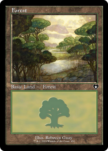 Forest (450) (Retro) [Commander Masters] 