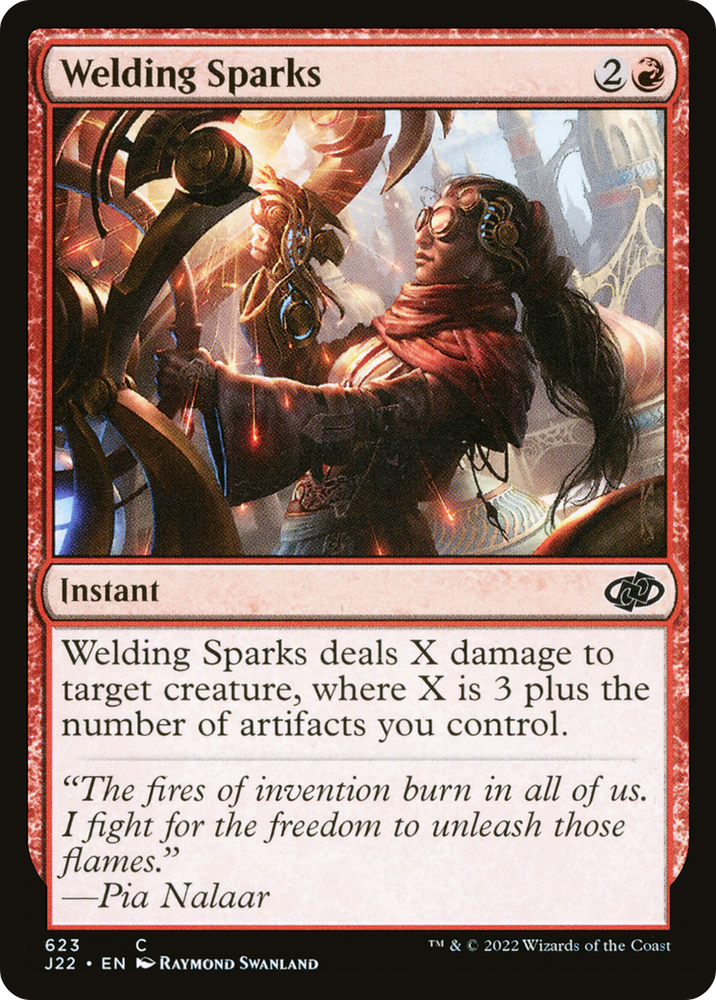 Welding Sparks [Jumpstart 2022] 