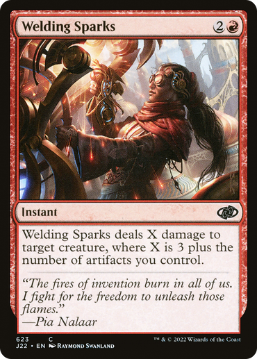 Welding Sparks [Jumpstart 2022] 