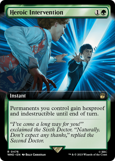 Heroic Intervention (Extended Art) [Doctor Who] 