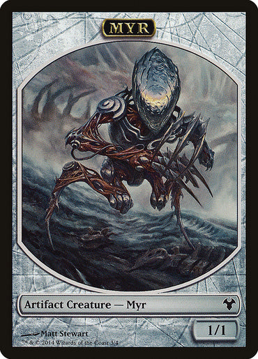 Myr // Spirit Double-Sided Token [Modern Event Deck 2014 Tokens] 