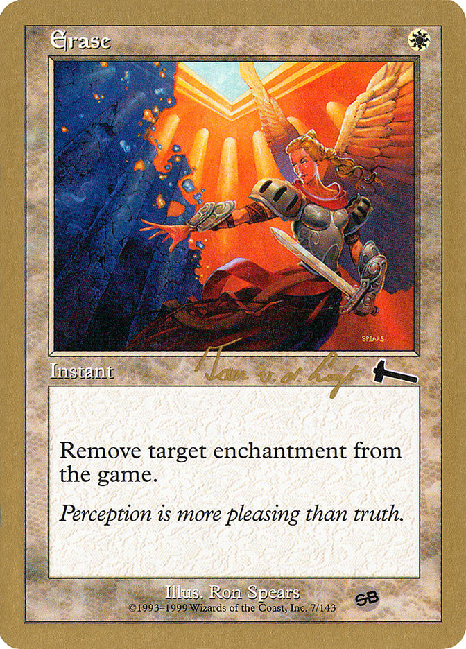 Erase (Tom van de Logt) (SB) [World Championship Decks 2000] 