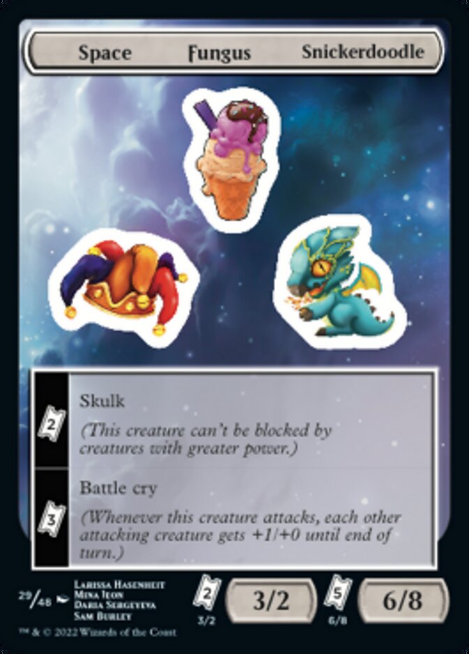 Space Fungus Snickerdoodle [Unfinity Stickers] 