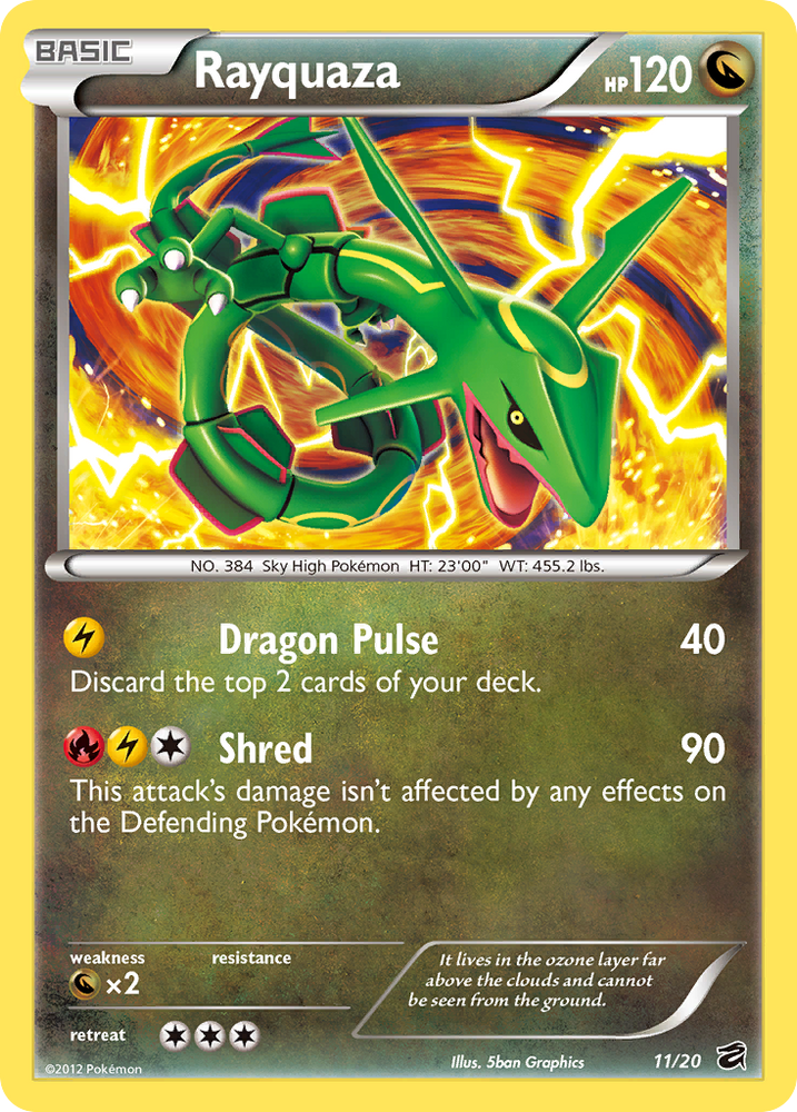 Rayquaza (11/20) [Black &amp; White: Dragon Vault] 