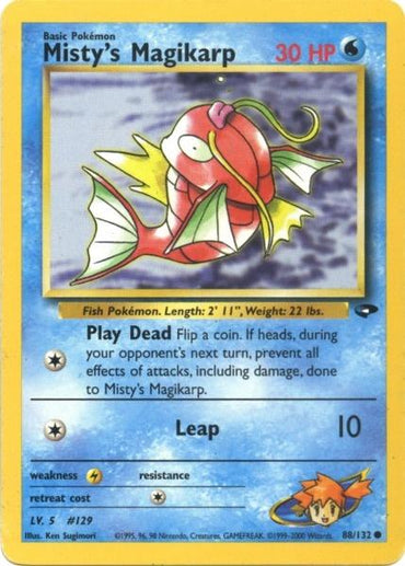Misty's Magikarp (88/132) [Gym Challenge Unlimited] 