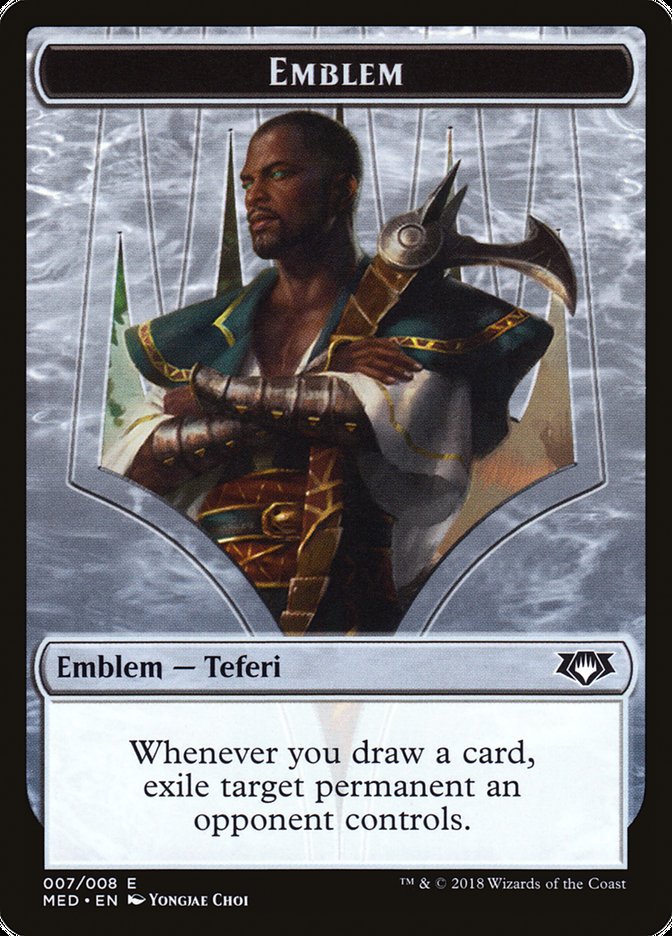 Teferi, Hero of Dominaria Emblem [Mythic Edition Tokens] 