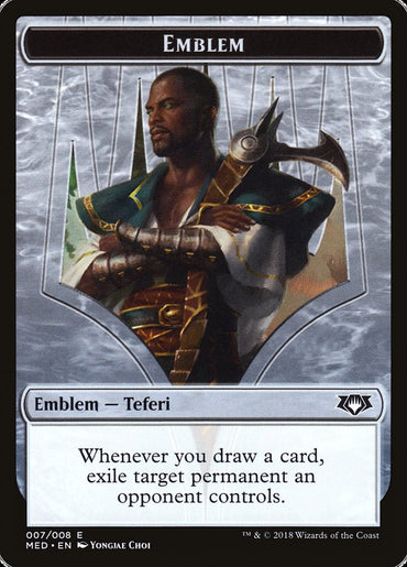 Teferi, Hero of Dominaria Emblem [Mythic Edition Tokens] 