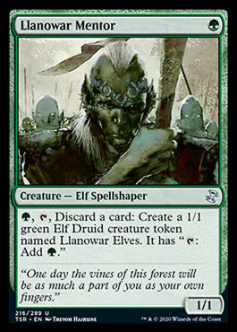 Llanowar Mentor [Time Spiral Remastered] 