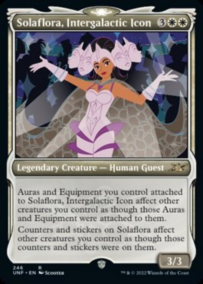 Solaflora, Intergalactic Icon (Showcase) [Unfinity] 