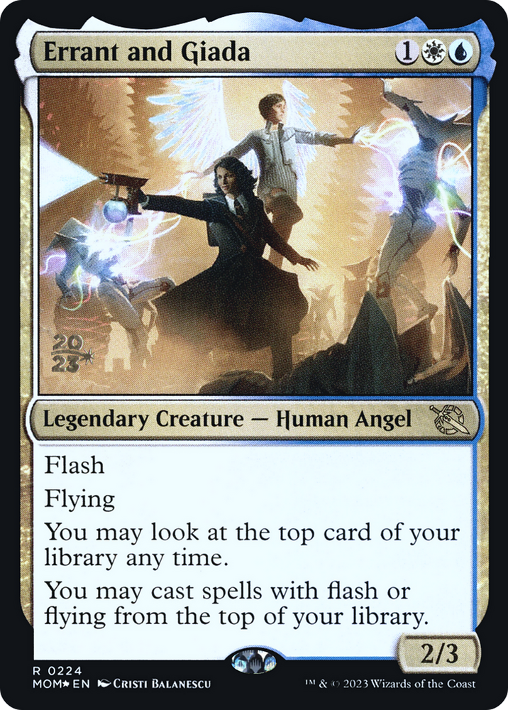 Errant and Giada [March of the Machine Prerelease Promos] 